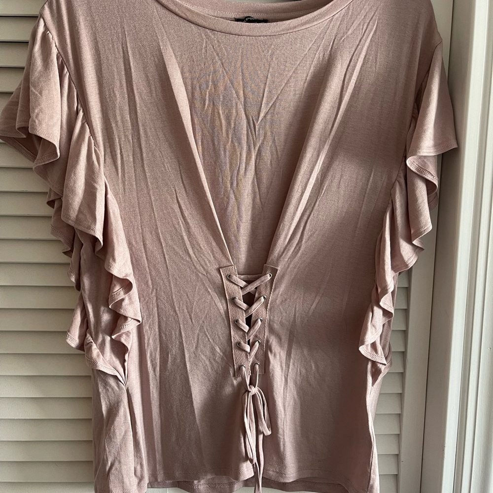 Lace up Express Cotton shirt